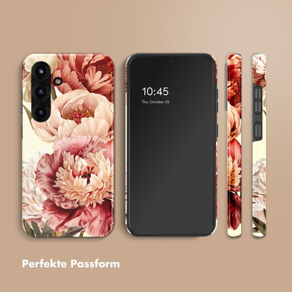Selencia Vivid Back Cover Samsung Galaxy S25 - Vintage Peony
