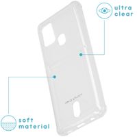 imoshion Soft Case Back Cover mit Kartenfach Galaxy A21s