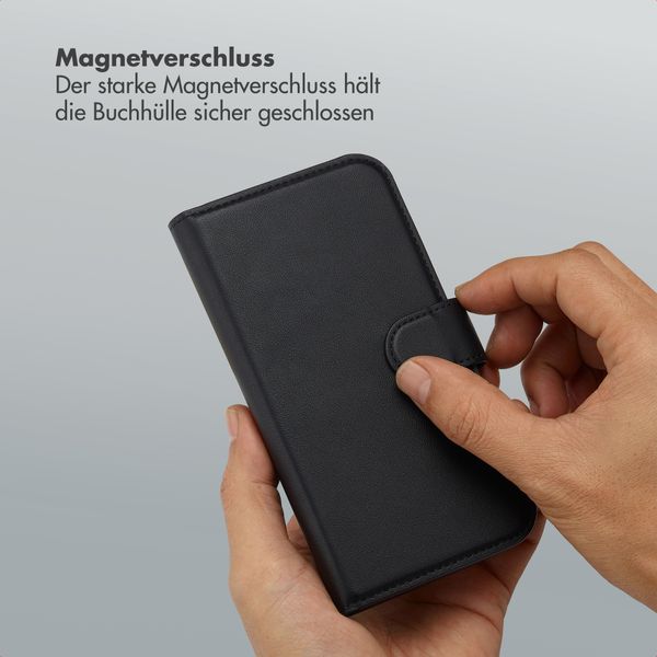 Selencia Olyn Abnehmbare Bookcase mit MagSafe Samsung Galaxy S26 Plus - Schwarz