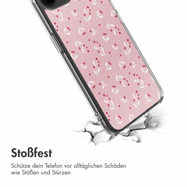 imoshion Design Hülle Apple iPhone 16e - Berries Blush