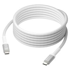 dbramante1928 Re-charge USB-C-zu-USB-C-Ladekabel 100 W - 3 Meter - Weiß