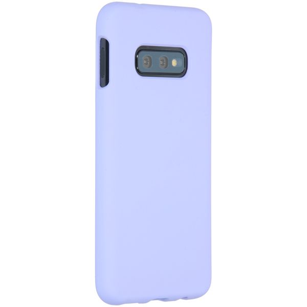Accezz Liquid Silikoncase Samsung Galaxy S10e - Violett