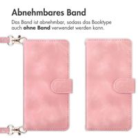 imoshion Klapphülle mit Kordel Motorola Moto G77 - Rosa