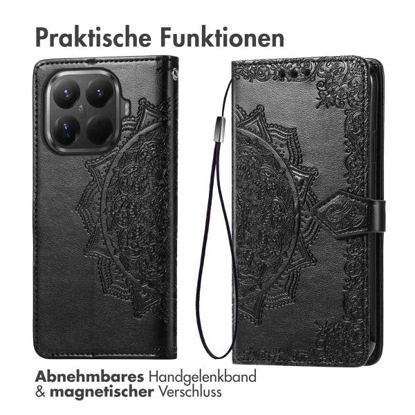 imoshion Mandala Klapphülle Xiaomi 15T Pro - Schwarz