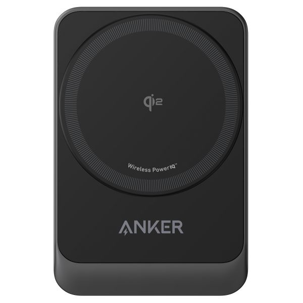 Anker MagGo | 3-in-1 Faltbare kabellose Ladestation - 15 Watt - Kompatibel mit MagSafe und Qi2 - Schwarz