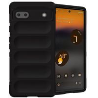 imoshion EasyGrip Back Cover für das Google Pixel 6a - Schwarz