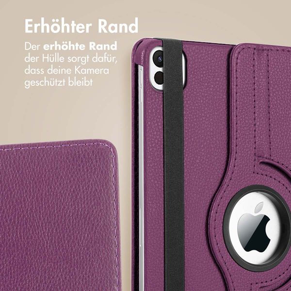 imoshion 360° drehbare Klapphülle Apple iPad Pro 12.9 (2022) / Pro 12.9 (2021) / Pro 12.9 (2020) - Violett