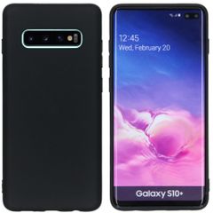 imoshion TPU Color Cover Samsung Galaxy S10 Plus - Schwarz