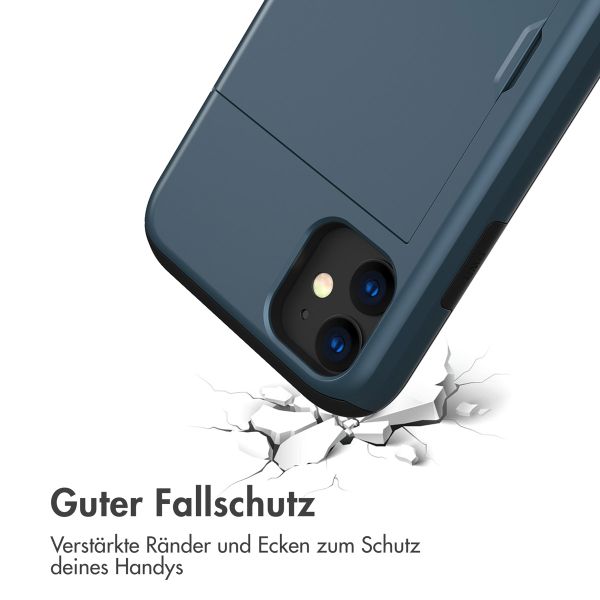 imoshion Backcover mit Kartenfach Apple iPhone 11 - Dunkelblau