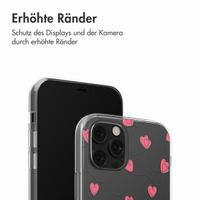 imoshion  Design Hülle für das iPhone 12 (Pro) - Dusty Rose Connected Hearts