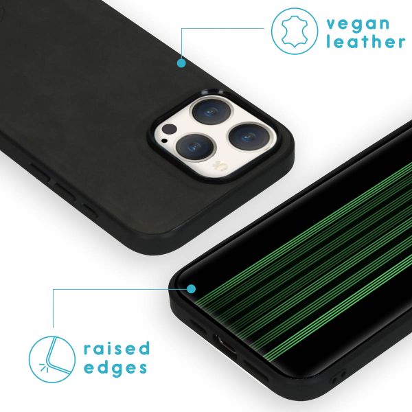 imoshion Entfernbare 2-1 Luxus Klapphülle Apple iPhone 15 Pro Max - Schwarz