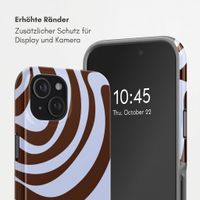 Selencia Vivid Back Cover Apple iPhone 15 - Dream Swirl Chocolate