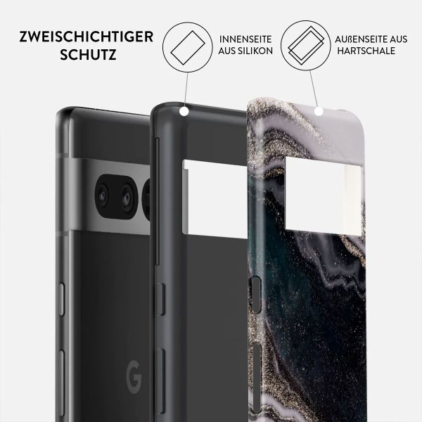 Burga Tough Back Cover für das Google Pixel 7 Pro - Magic Night