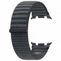 Samsung Original Fabric Armband für  Samsung Galaxy Watch 9 (40/44mm) / Watch 8 (40/44mm) / Classic (46mm) - Größe M/L - Schwarz