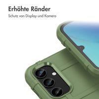 imoshion Rugged Shield Backcover für das Samsung Galaxy A25 (5G) - Dunkelgrün