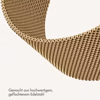 imoshion Mailändische Magnetarmband für Apple Watch | 38/40/41/42 mm - Gold