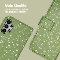 imoshion Design Klapphülle Samsung Galaxy A32 (5G) - Green Flowers