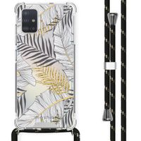 imoshion Design Hülle mit Band für das Samsung Galaxy A51 - Glamour Botanic