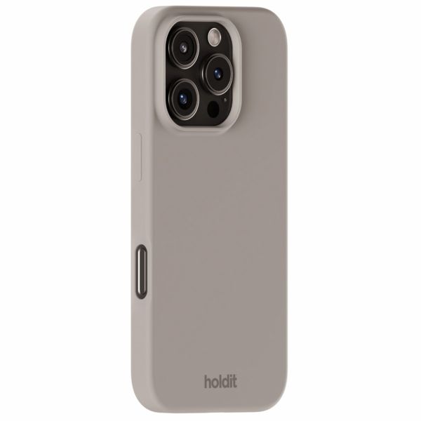 Holdit Silicone Case Apple iPhone 16 Pro - Taupe