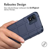 imoshion Rugged Shield Backcover für das Motorola Moto E13 - Dunkelblau