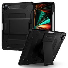 Spigen Tough Armor Pro Backcover für das iPad Pro 12.9 (2022) / Pro 12.9 (2021) - Schwarz