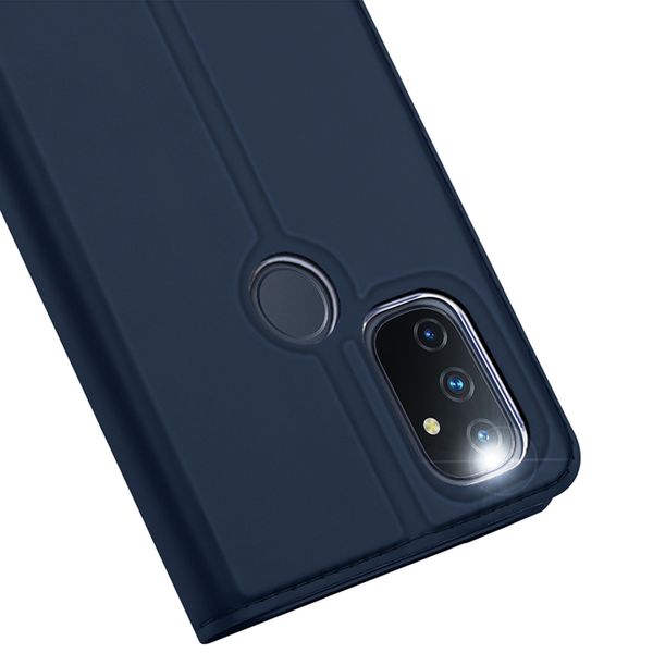 Dux Ducis Slim TPU Klapphülle für das OnePlus Nord N100 - Dunkelblau