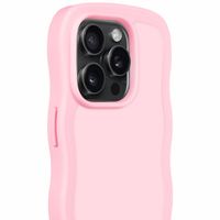 Holdit Wavy Case Apple iPhone 15 Pro Max - Rosa