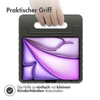 imoshion Schutzhülle mit Handgriff kindersicher für das iPad Air 11 Zoll (2024) M2 - Schwarz