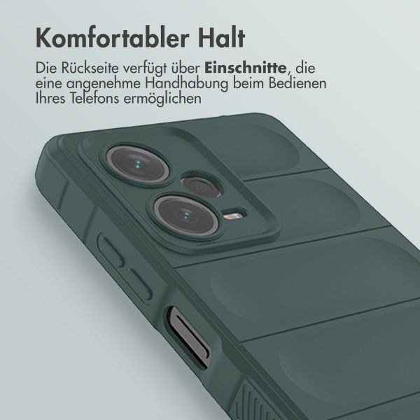 imoshion EasyGrip Backcover Xiaomi Redmi Note 12 Pro Plus - Dunkelgrün