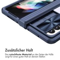 imoshion Back Cover mit Kameraschieber Samsung Galaxy Z Fold 4 - Dunkelblau