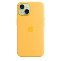 Apple Silikon-Case MagSafe Apple iPhone 15 - Sunshine