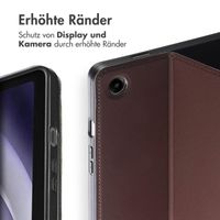Accezz Classic Klapphülle Samsung Galaxy Tab A9 Plus - Braun