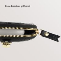 Selencia Nova Mini Pouch - Croco Black