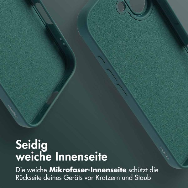 imoshion Color Back Cover mit MagSafe für das Apple iPhone 16 - Dunkelgrün