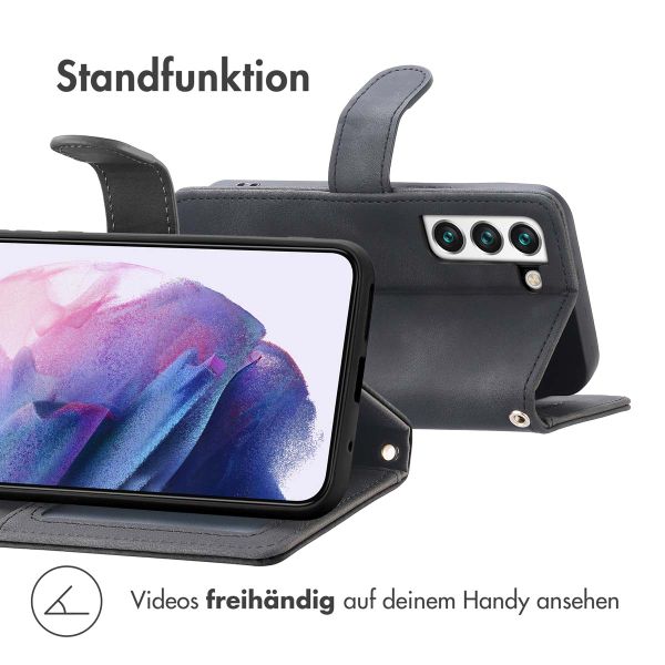 imoshion Klapphülle mit Kordel Samsung Galaxy S22 - Schwarz