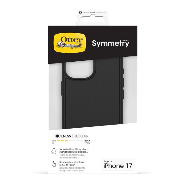 OtterBox Symmetry Clear Case MagSafe Apple iPhone 17 - Black