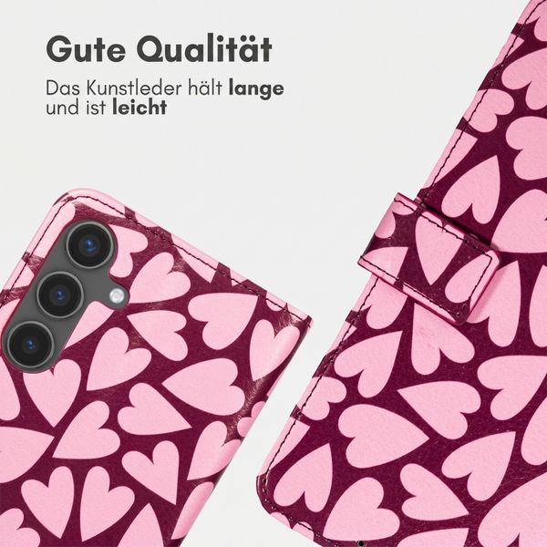 imoshion Design Klapphülle Samsung Galaxy S24 - Hearty Blush
