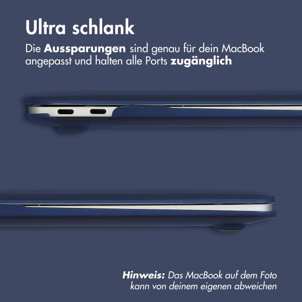 imoshion Laptop Cover MacBook Air 13 Zoll (2018-2020) - A1932 / A2179 / A2337 - Dunkelblau