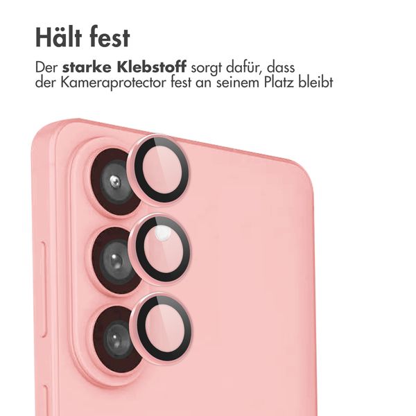 imoshion 2er-Pack Objektivschutz für Kamera für das Samsung Galaxy S26 / S26 Plus - Pink