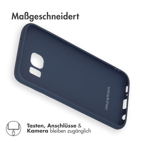 imoshion Color TPU Hülle für das Samsung Galaxy S7 - Dunkelblau