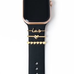 iDeal of Sweden Charms für Smartwatch Armbänder – 3er Pack – Gold