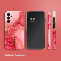 Selencia Vivid Tough Back Cover für das Samsung Galaxy A15 - Rosy Marble