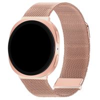 imoshion Mailändische Magnetarmband für Samsung Galaxy Watch 9 (40/44mm) / Watch 8 (40/44mm) / Classic (46mm) - Rose Gold