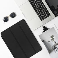 Luxus Klapphülle Apple iPad Mini 3 (2014) / Mini 2 (2013) / Mini 1 (2012) - Schwarz