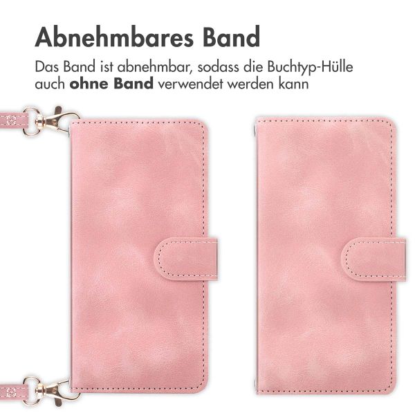 imoshion Klapphülle mit Kordel Apple iPhone 13 - Rosa