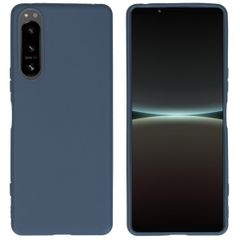 imoshion TPU Color Cover Sony Xperia 5 IV - Dunkelblau