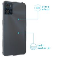 imoshion Gel Case für das Motorola Moto E22 - Transparent