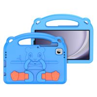 Dux Ducis Kindersichere Panda Schutzhülle mit Ständer Samsung Galaxy Tab A11 Plus / A9 Plus - Blau