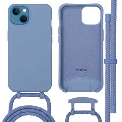 imoshion Color Backcover mit abnehmbarem Handykette und MagSafe Apple iPhone 13 - Ash Blue