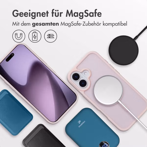 imoshion Color Guard Back Cover mit MagSafe Apple iPhone 17 - Hellrosa